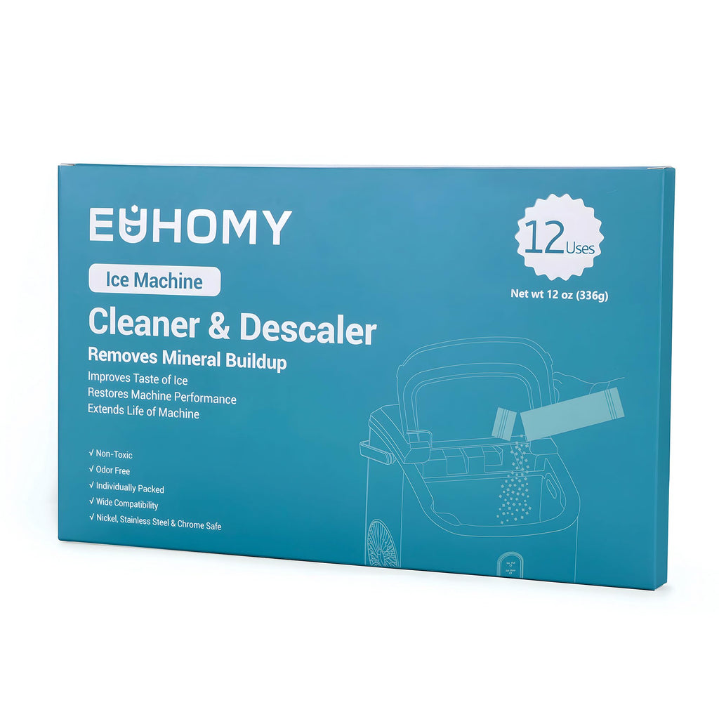EUHOMY Ice Maker Cleaner & Descaler, 24 Uses & Individually Packed Jansha Store