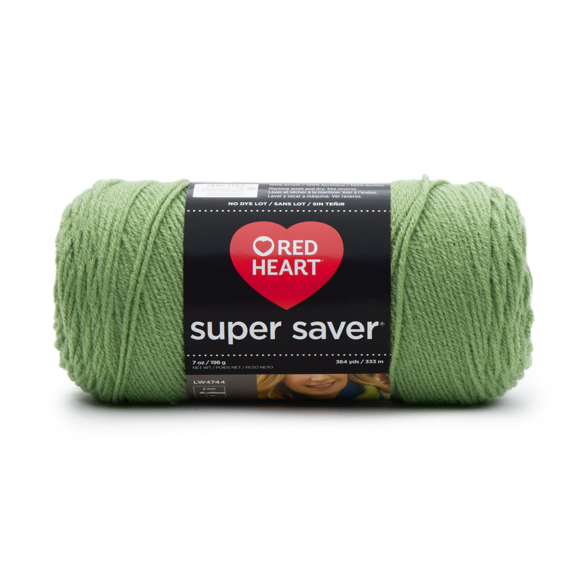 Red Heart E300 Super Saver Economy Yarn, Paddy Green Jansha Store