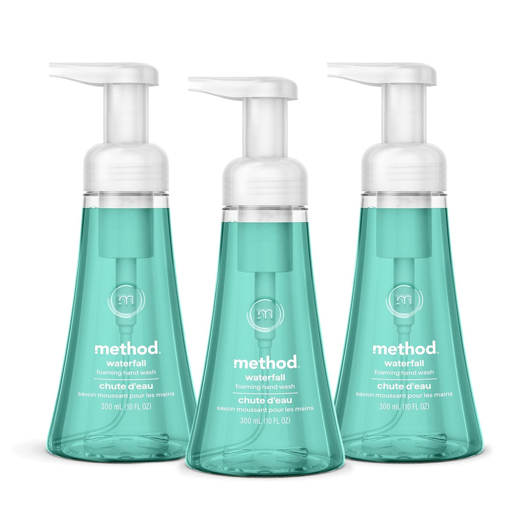 method Foaming Hand Wash, Waterfall, 10 fl oz, 3 pack Jansha Store