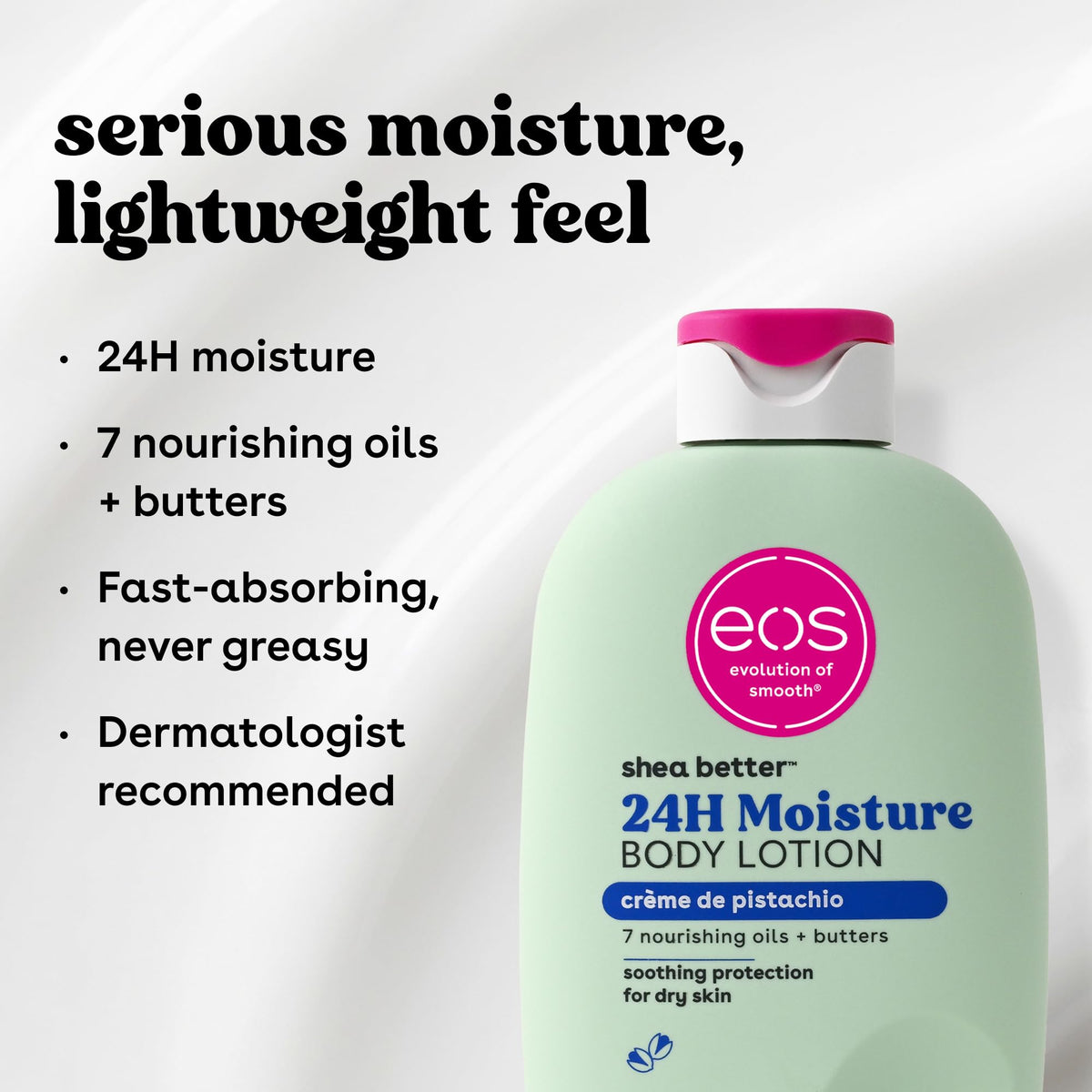 eos Shea Better Body Lotion- Vanilla Cashmere, 24-Hour Moisture, 16 fl oz Jansha Store
