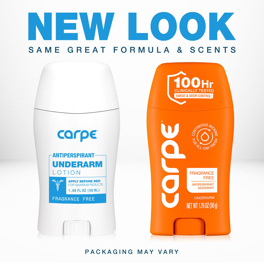Carpe 100-Hour Antiperspirant Deodorant, Mountain Breeze - 2 Pack Jansha Store