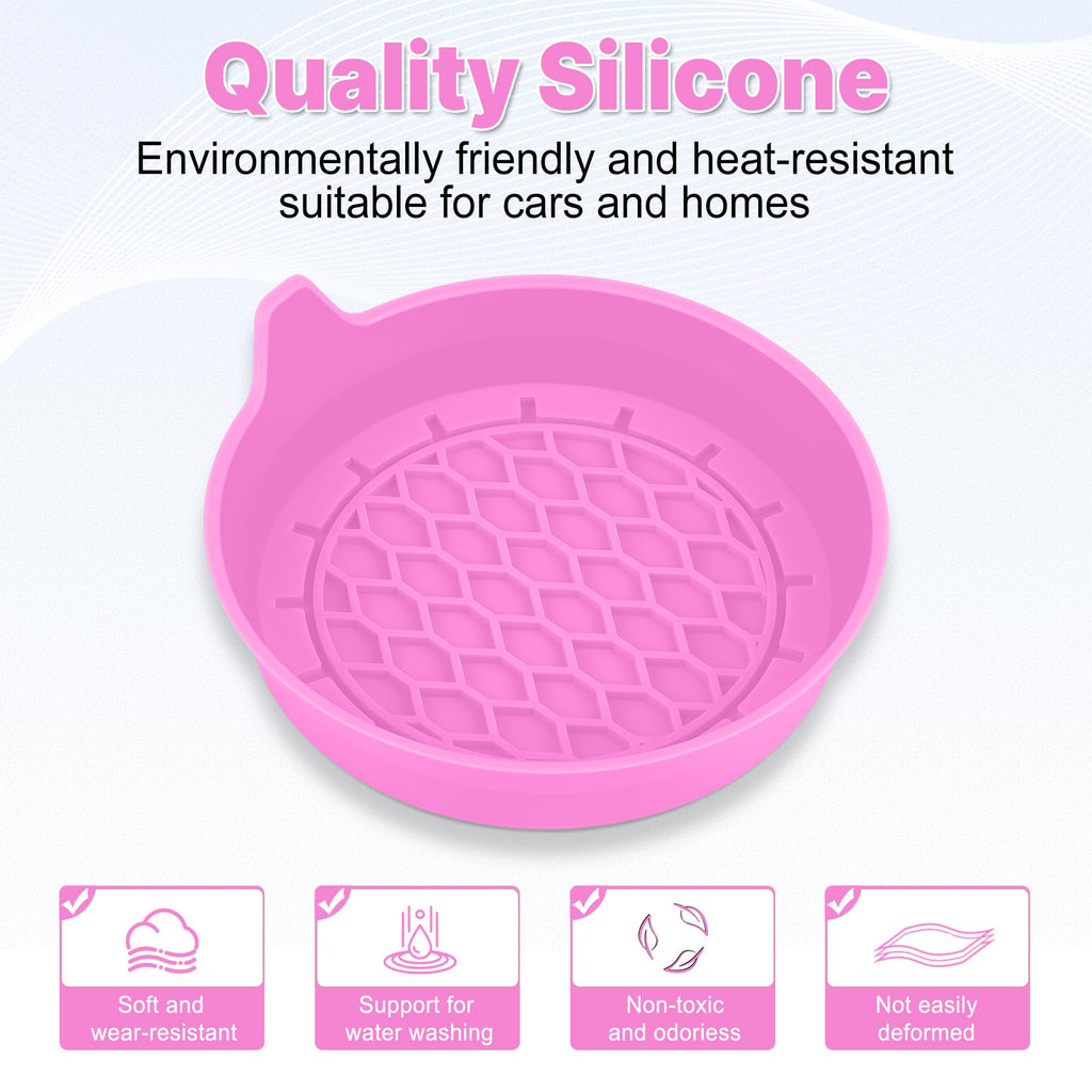 SINGARO Car Cup Holder Coaster, Silicone Cup Holder Insert, Universal Non-Slip Cup Holders, Car Accessories Interior for Women and Man Interior Sets 4 Pack Black Jansha Store