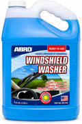 ABRO Windshield Washer Fluid 1 Gallon, Streak-Free Bug Remover, 1 Pack Jansha Store