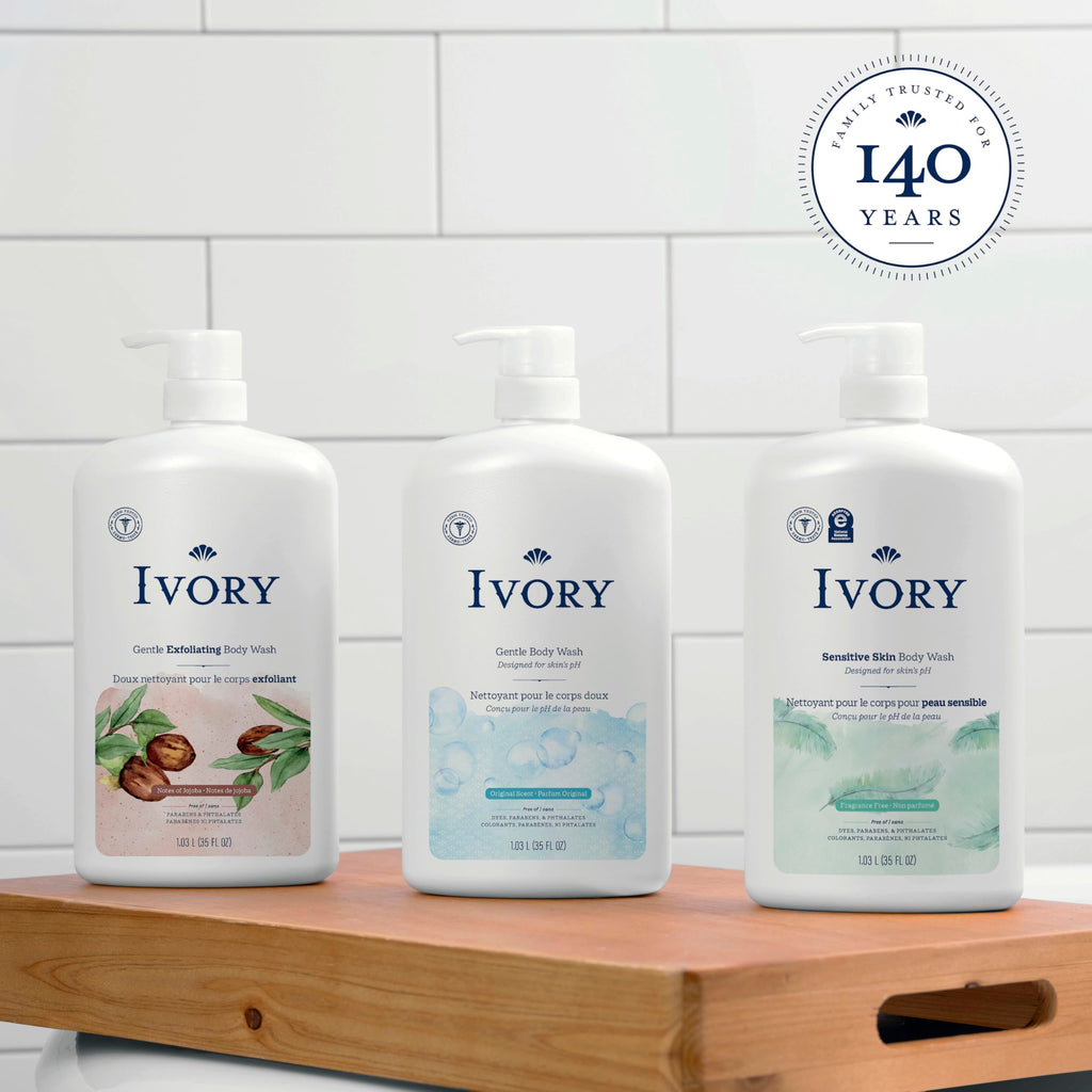 Ivory Body Wash Designed for the Whole Family, Original Scent, 35 fl oz Jansha Store