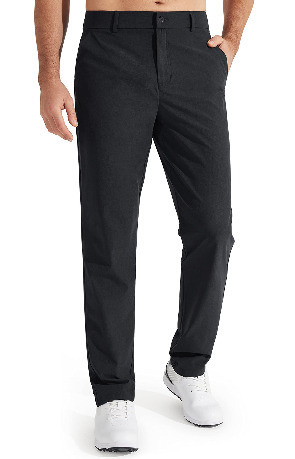 Libin Mens Golf Pants Stretch Work Dress Pants 30"/32"/34" Quick Dry Lightweight Casual Comfy Trousers with Pockets Jansha Store