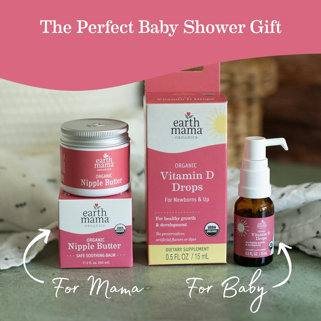 Earth Mama Organic Nipple Butter, Lanolin-Free Breastfeeding Cream, 2 fl oz Jansha Store