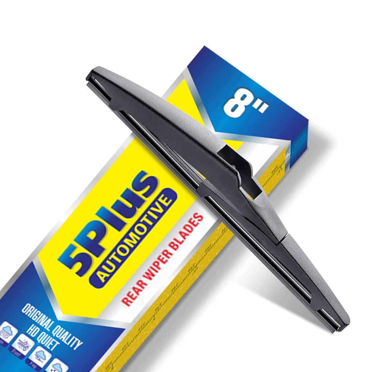 5 PLUS RearQuiet 12 Inch Rear Wiper Blade,OEM Replacement Rear Window Wiper Jansha Store