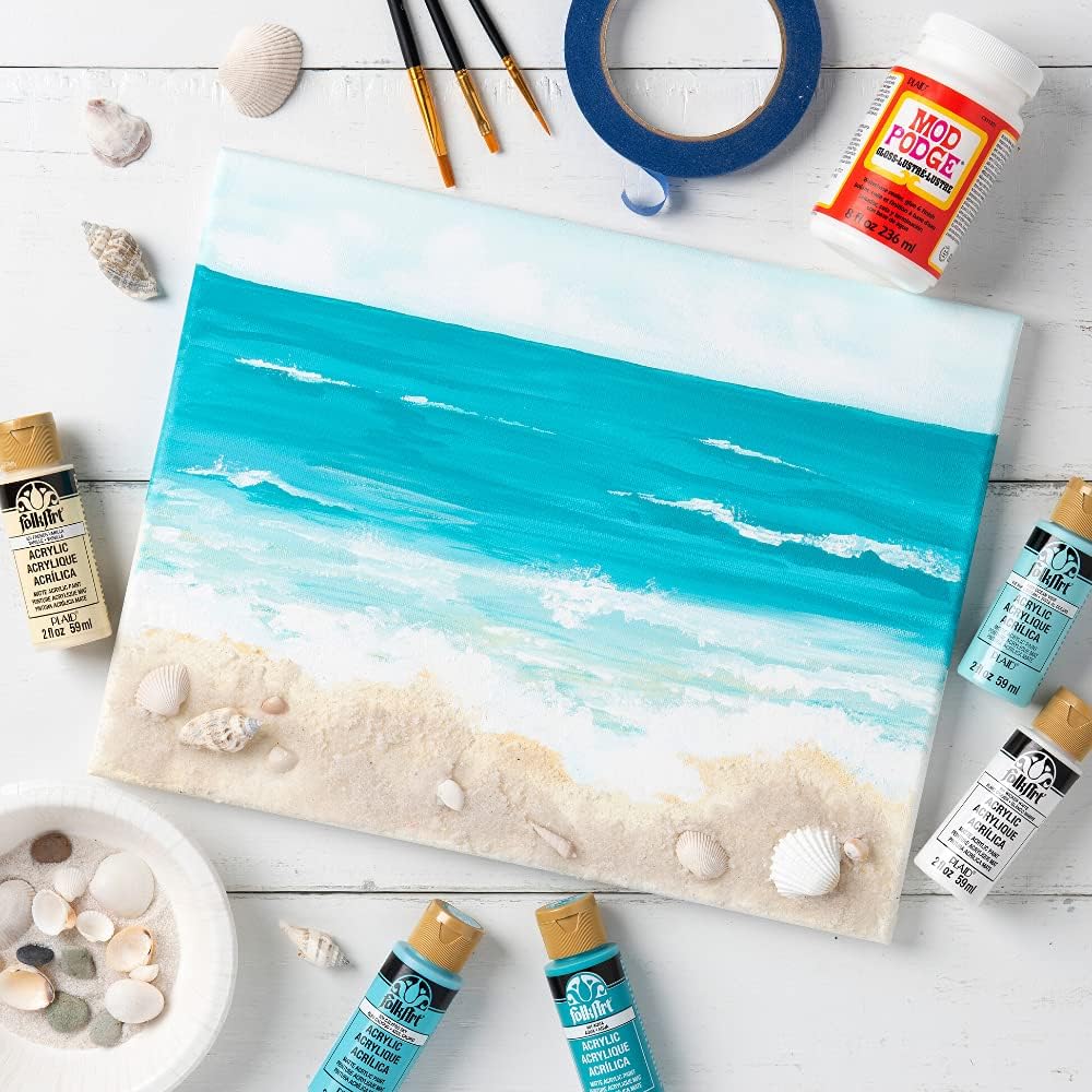 Mod Podge Gloss Sealer, Glue & Finish: All-in-One Craft Solution- Quick Dry, Easy Clean, for Wood, Paper, Fabric & More. Non-Toxic - Craft with Confidence, Made in USA, 16 oz., Pack of 1 Jansha Store