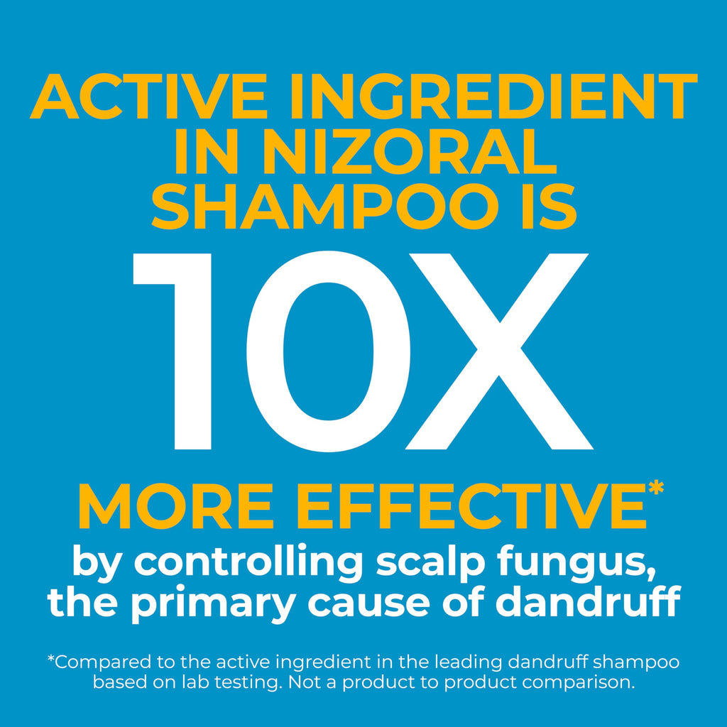 Nizoral Anti-Dandruff Shampoo with 1% Ketoconazole, Fresh Scent, 7 Fl Oz Jansha Store