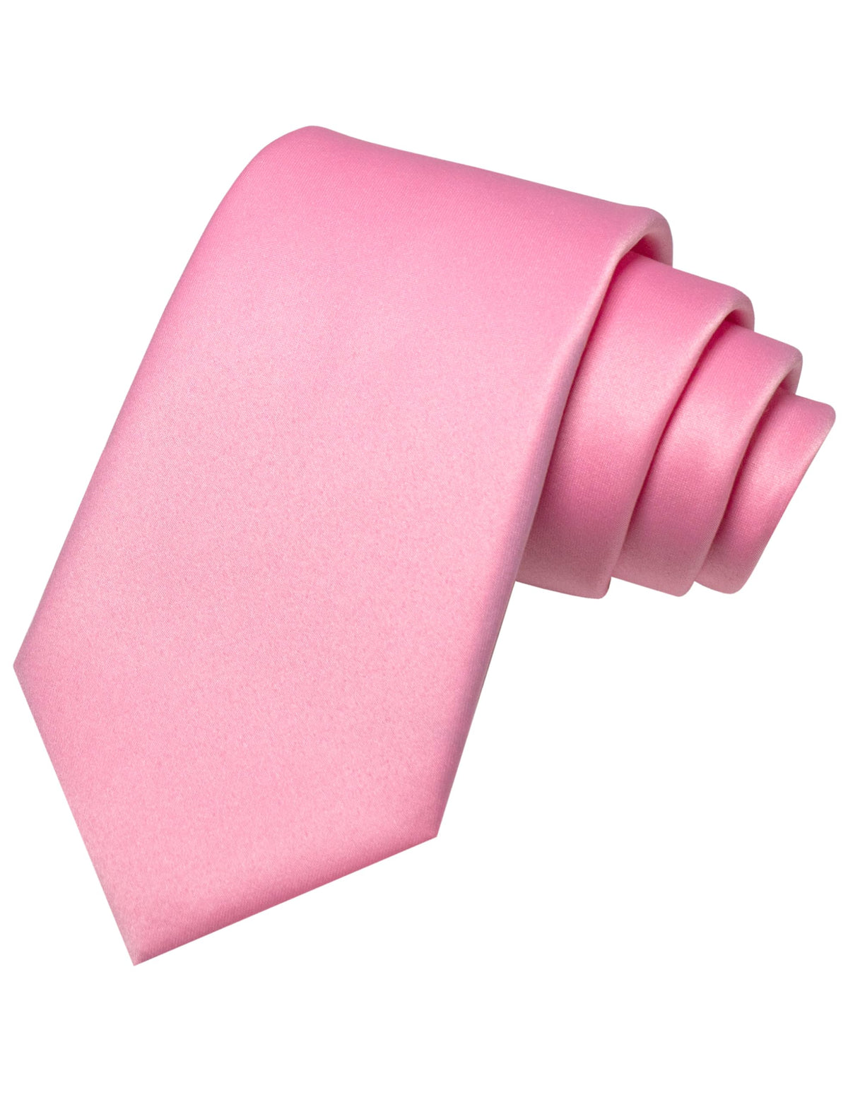 JEMYGINS Solid Color Tie Mens Necktie for Business and Wedding Jansha Store