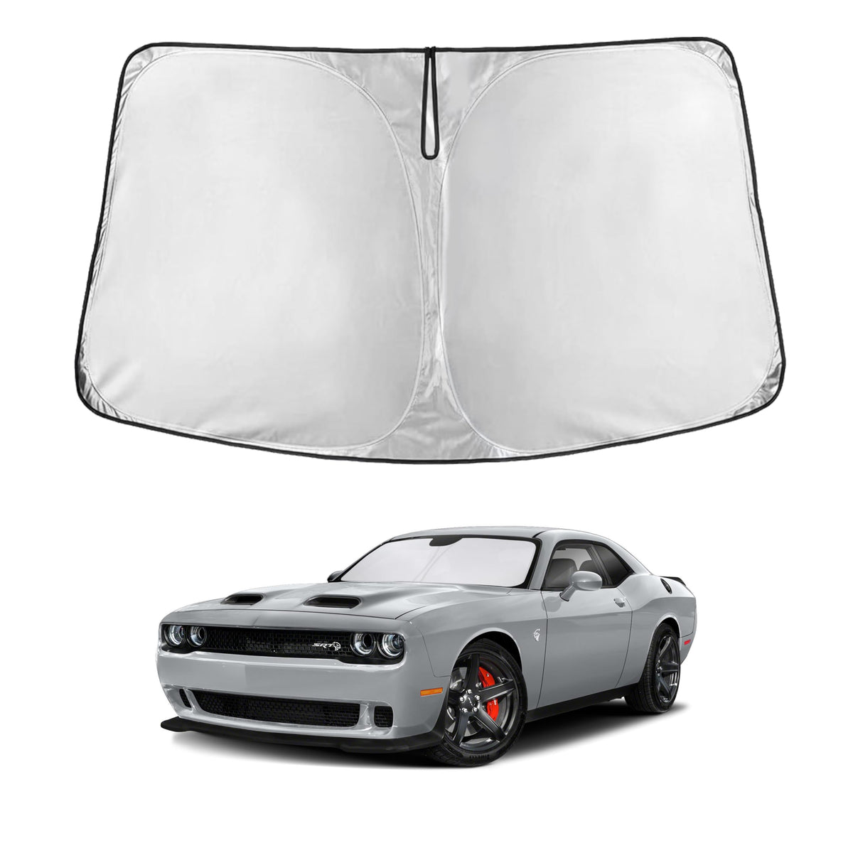 EcoNour Car Windshield Sun Shade, Front Window Sun Blocker for SUVs,Sedan Jansha Store
