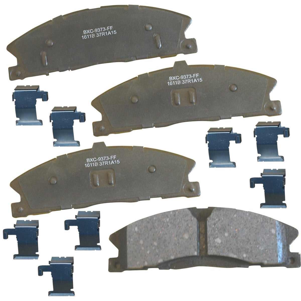 Bendix Premium SBC436A Ceramic Front Brake Pads for Toyota 4Runner 2002-2001, Hilux 2004, Tacoma 1998-1995 Jansha Store