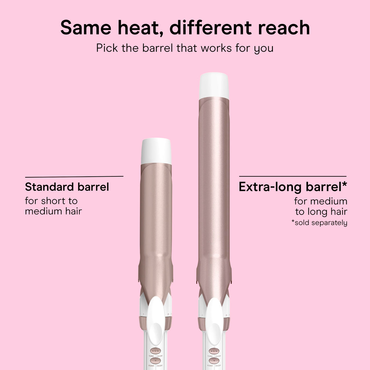 Conair Curling Iron, Double Ceramic, 1/2-in. Barrel, White/Rose Gold Jansha Store