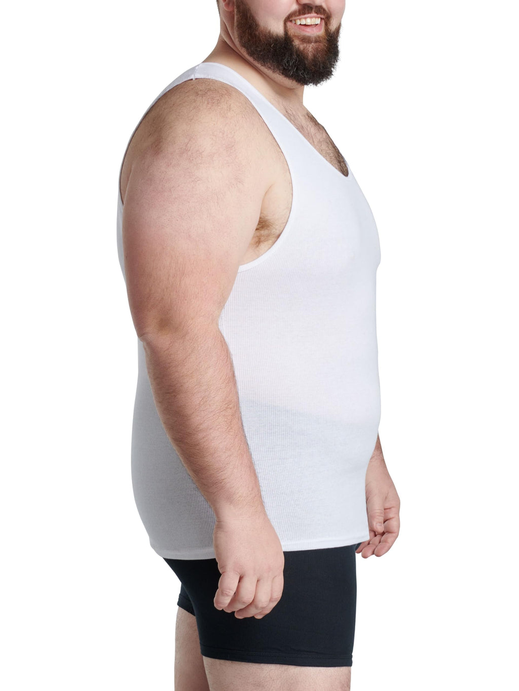 Fruit of the Loom Men's Sleeveless Tag Free Moisture Wicking Tank A-Shirt Jansha Store