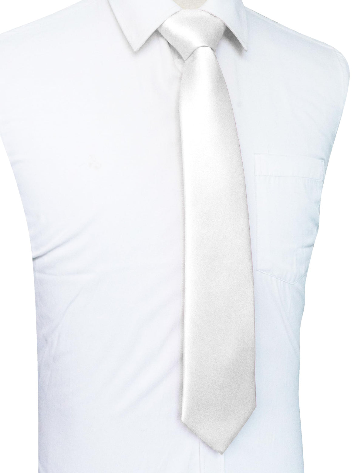 JEMYGINS Solid Color Tie Mens Necktie for Business and Wedding Jansha Store