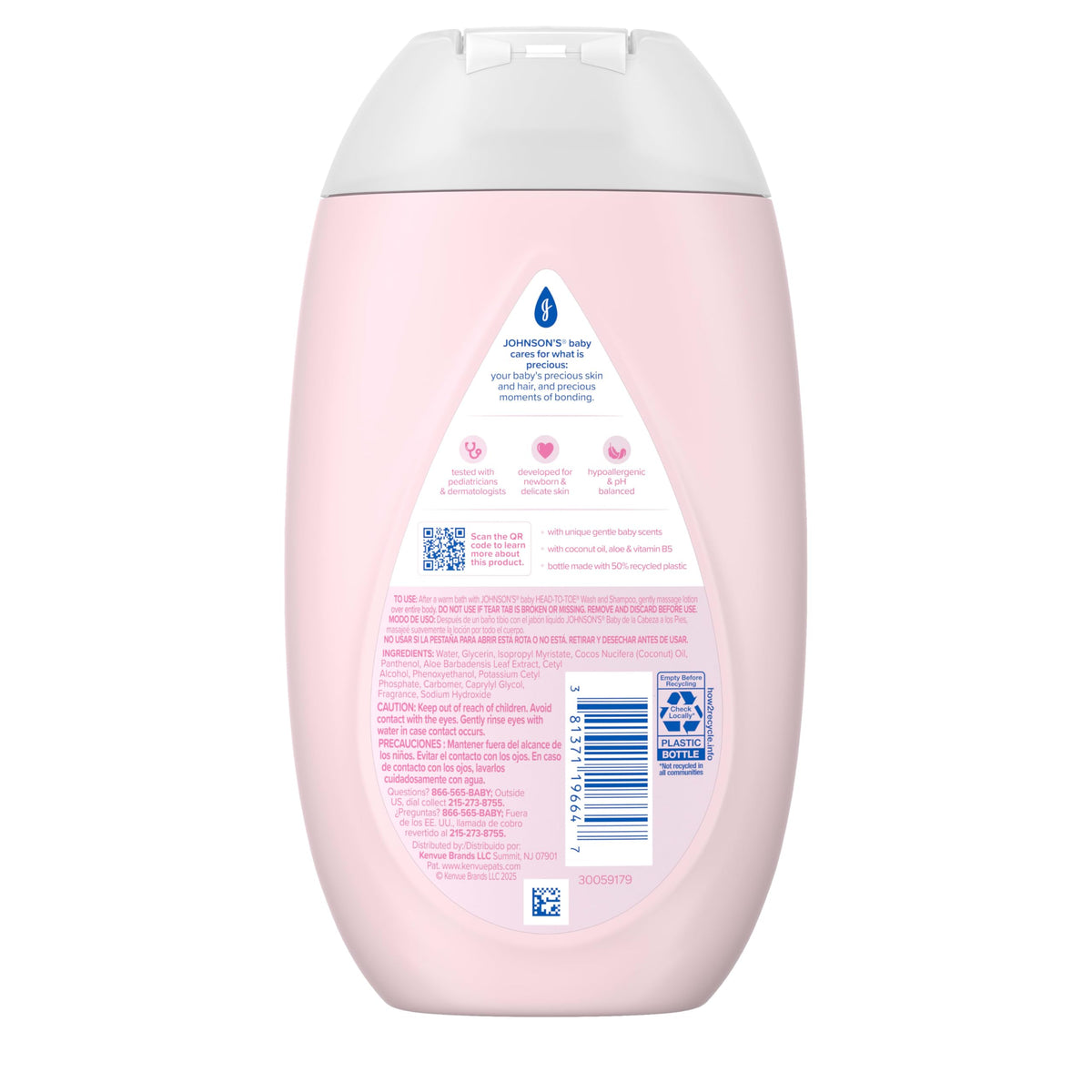 Johnson's Baby Lotion with Coconut Oil, 27.1 fl. oz Jansha Store