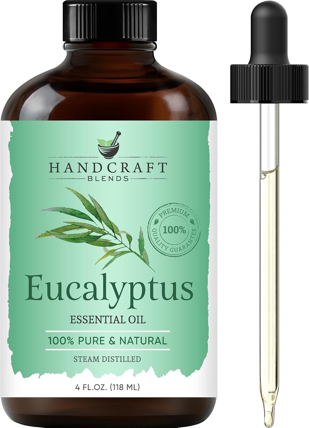 Handcraft Blends Eucalyptus Essential Oil - Huge 4 Fl Oz Jansha Store
