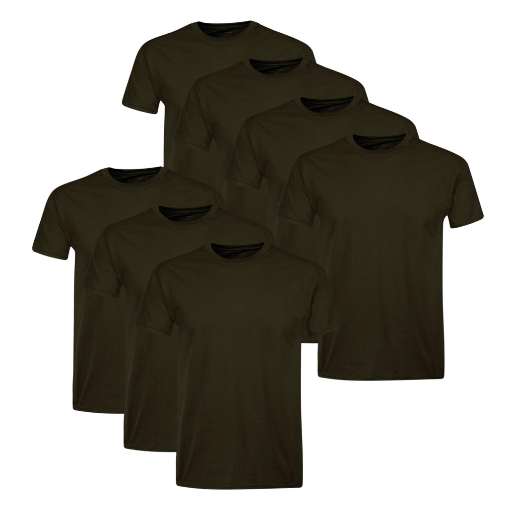 Hanes Men's Undershirt Packs, Stay-Tucked Soft Cotton Undershirts, Best Undershirts for Men, White/Black/Asstd Multipacks Jansha Store