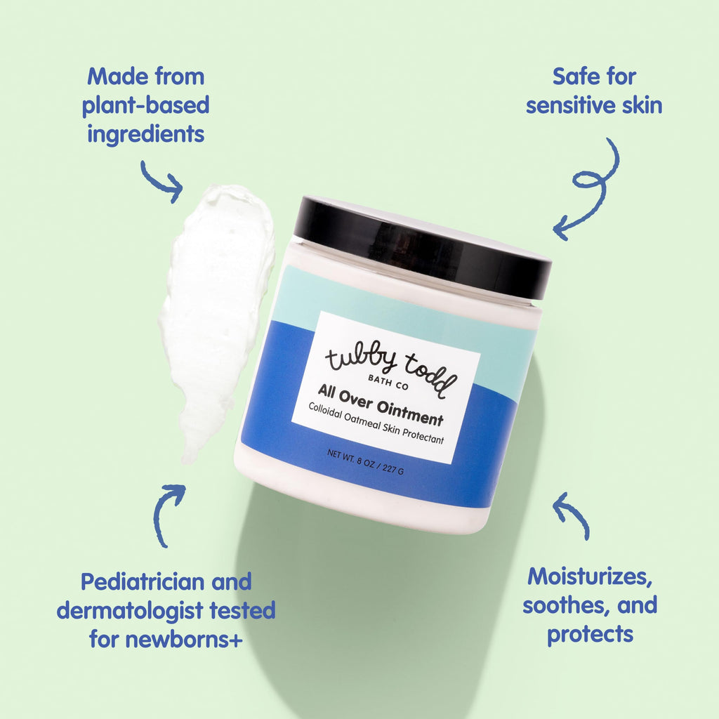 Tubby Todd All Over Ointment, Baby Eczema Cream for Sensitive Skin Jansha Store