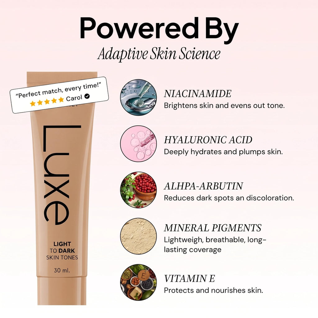 Luxe Color Changing Foundation – Medium Jansha Store