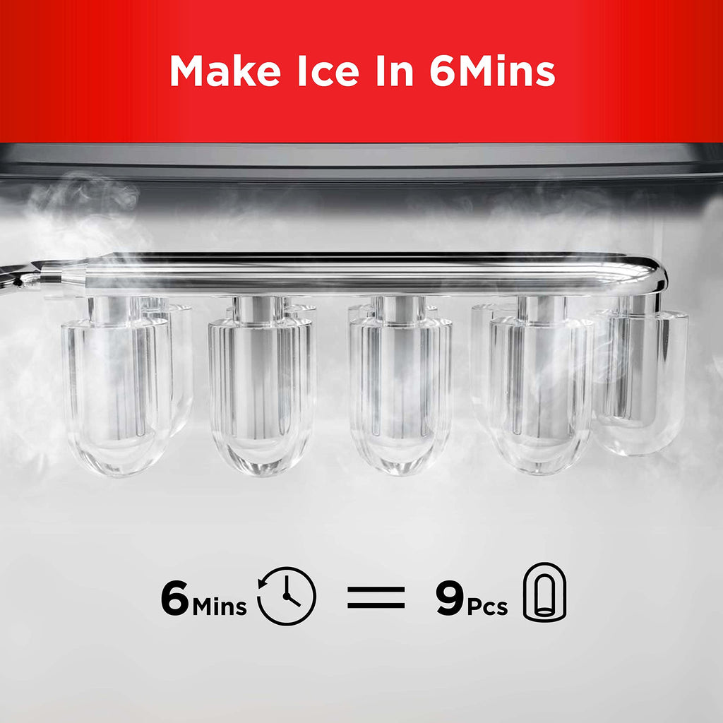 Silonn Nugget Ice Maker, Smart Countertop Ice Machine with APP & Voice Control, Self-Cleaning, 44lbs/24H Soft Chewable Sonic Ice, 3L Tank, for Home Kitchen & Party Jansha Store