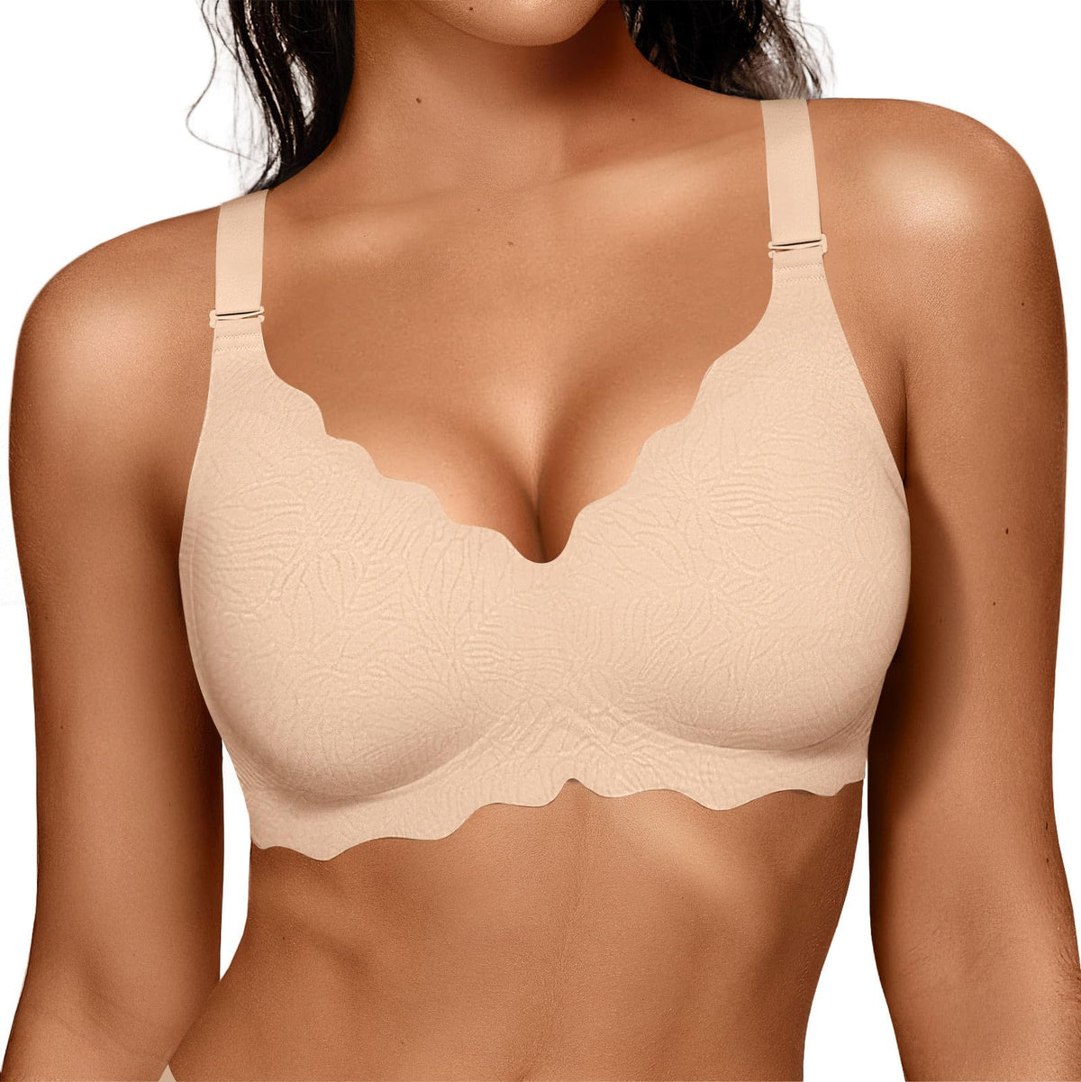 OEAK Women Value Series Jelly Bras Wireless Pushup Convertible Bra Jansha Store