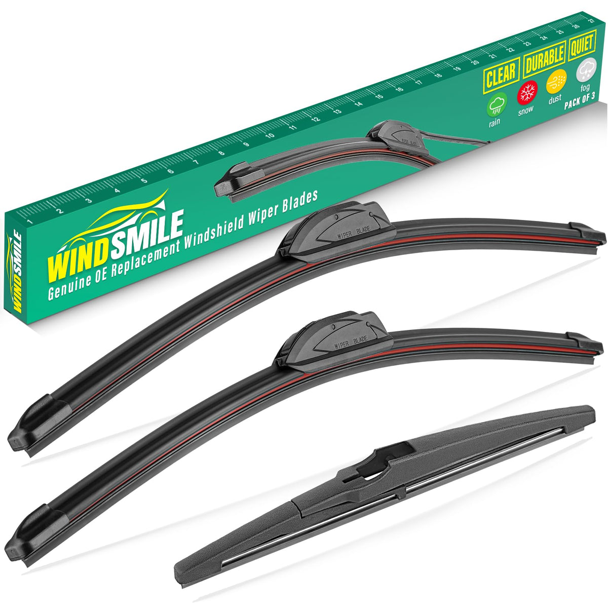 WINDSMILE Windshield Wiper Blades Replacement for Chevrolet Trax 2024-2026 Jansha Store