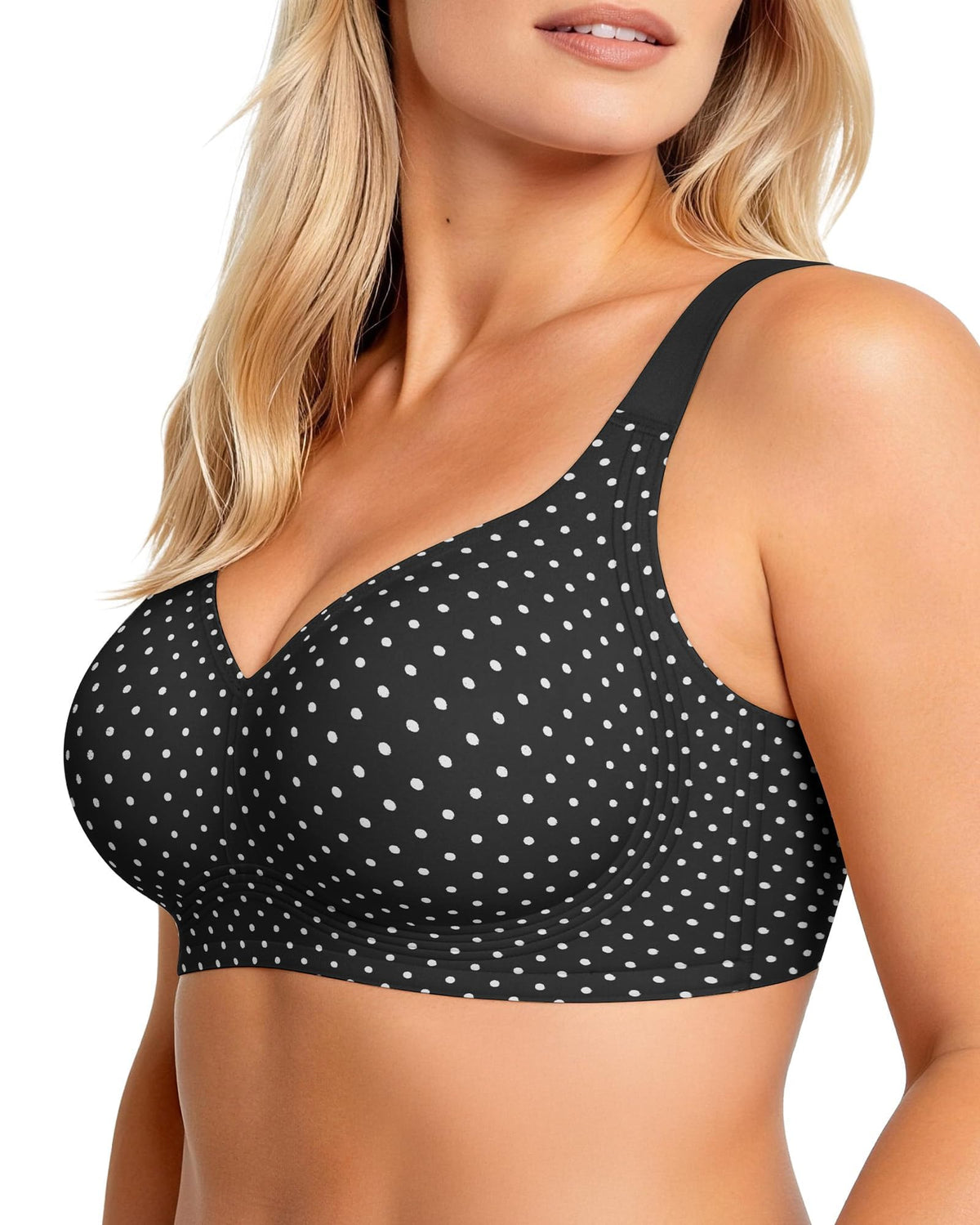 OEAK Womens Wireless Jelly Bras Plus Size Support Push Up Comfortable Bra Jansha Store