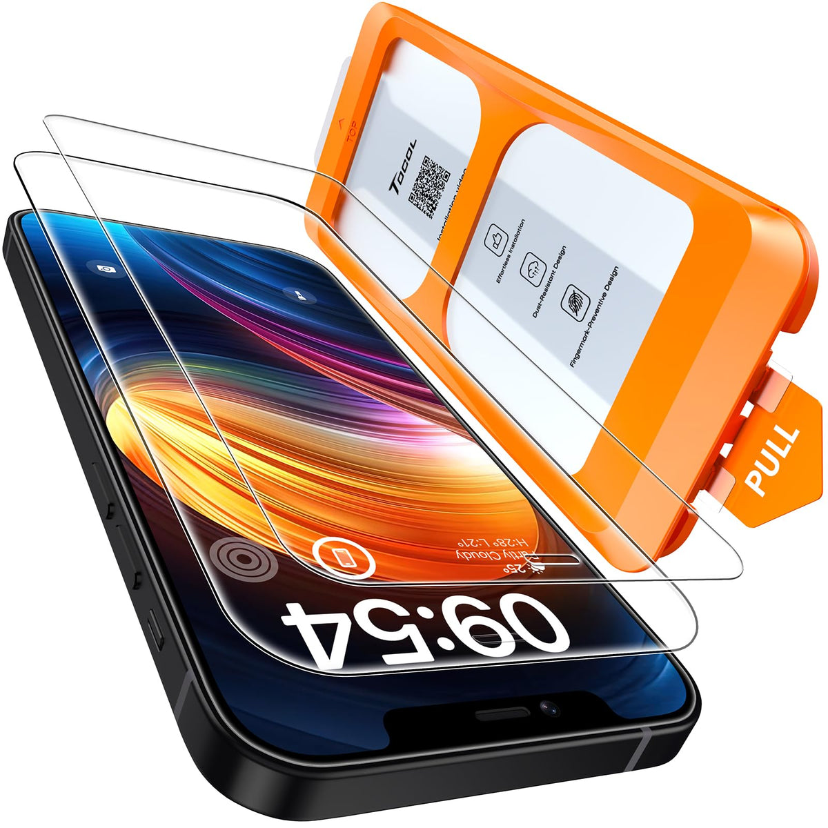 TOCOL for iPhone 17 Pro Max Screen Protector, Easy Installation Jansha Store
