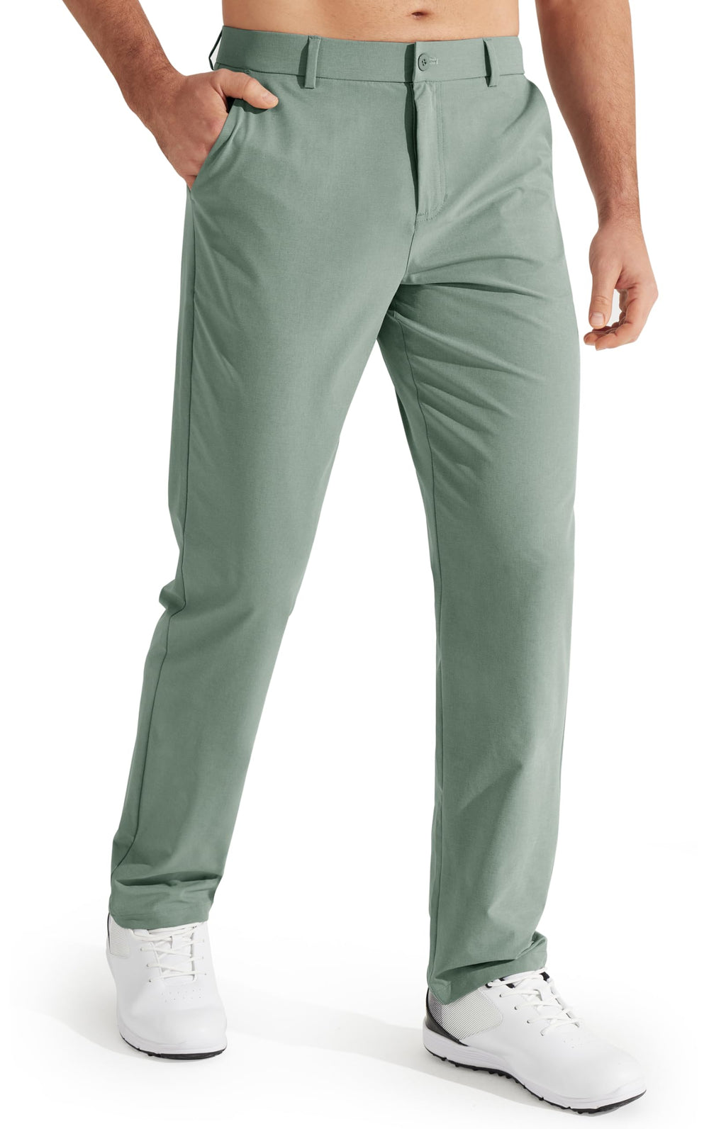 Libin Mens Golf Pants Stretch Work Dress Pants 30"/32"/34" Quick Dry Lightweight Casual Comfy Trousers with Pockets Jansha Store