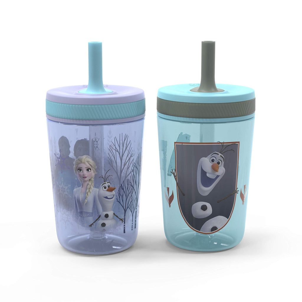 Zak Designs Blippi Kelso Toddler Cups For Travel or At Home, 2-Count Durable Plastic Sippy Cups With Leak-Proof Design is Perfect For Kids (Blippi), 15 Ounces (Pack of 12) Jansha Store