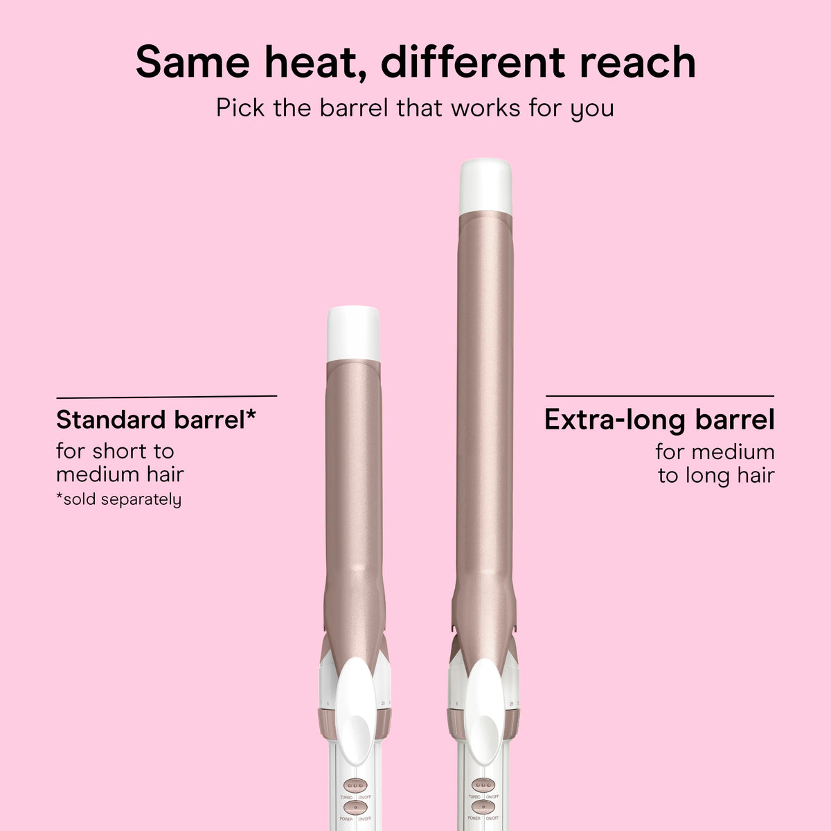 Conair Curling Iron, Double Ceramic, 1/2-in. Barrel, White/Rose Gold Jansha Store