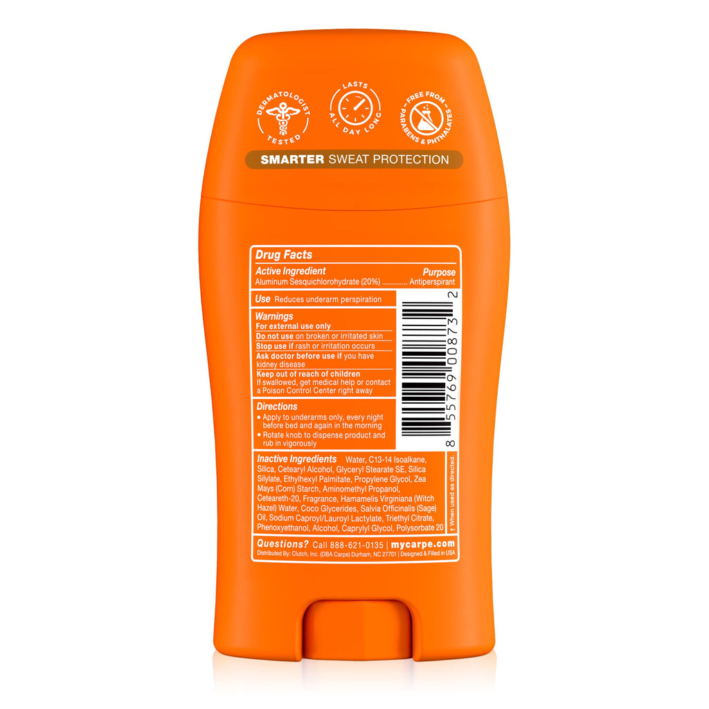 Carpe 100-Hour Antiperspirant Deodorant, Mountain Breeze - 2 Pack Jansha Store