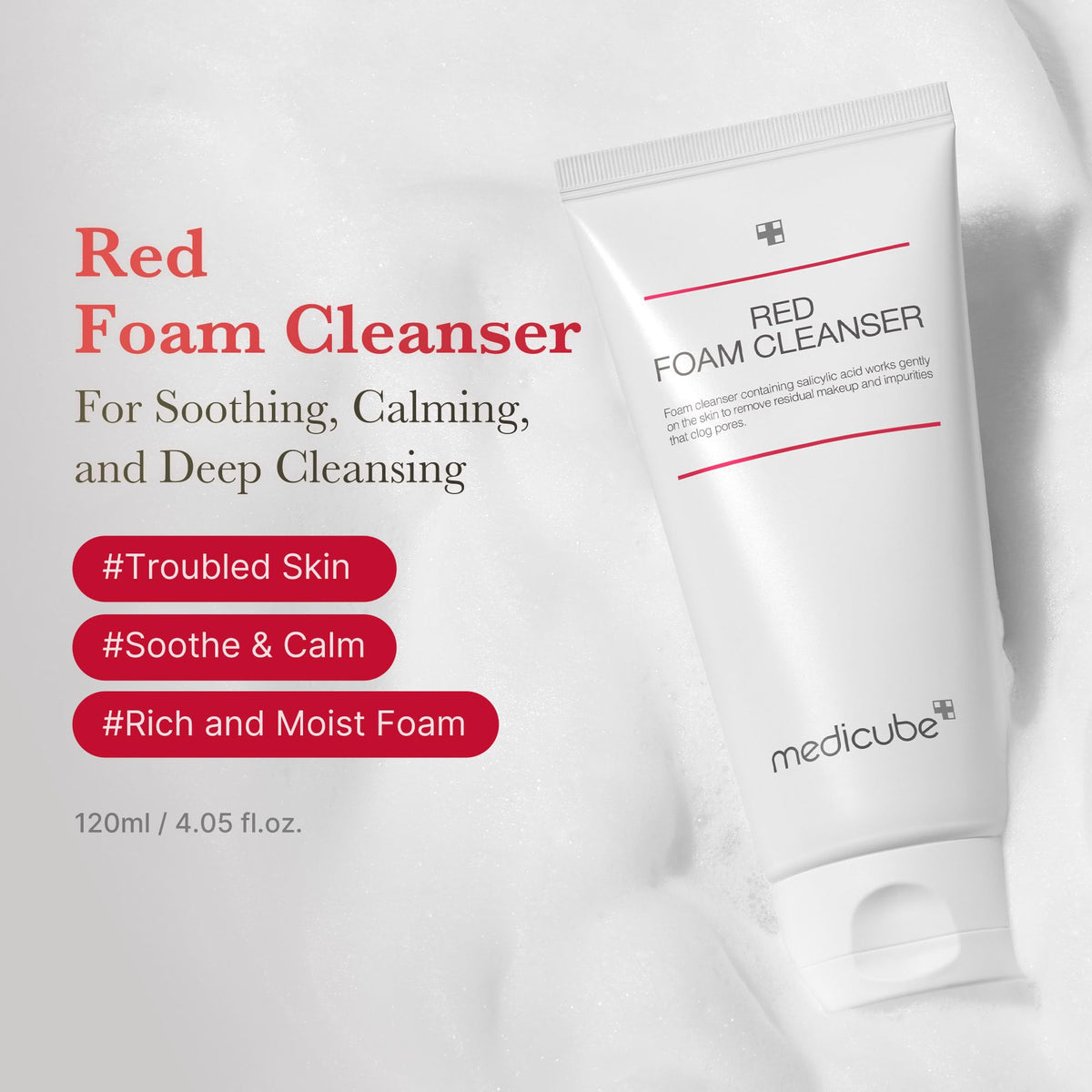 medicube Facial Cleanser Zero Pore Capsule Foam Cleanser Jansha Store