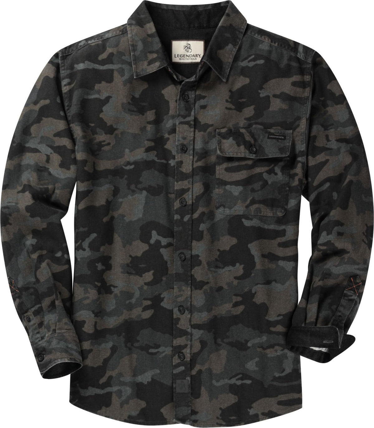 Legendary Whitetails Mens Flannel Long Sleeve Button Down 100% Cotton Shirt Jansha Store