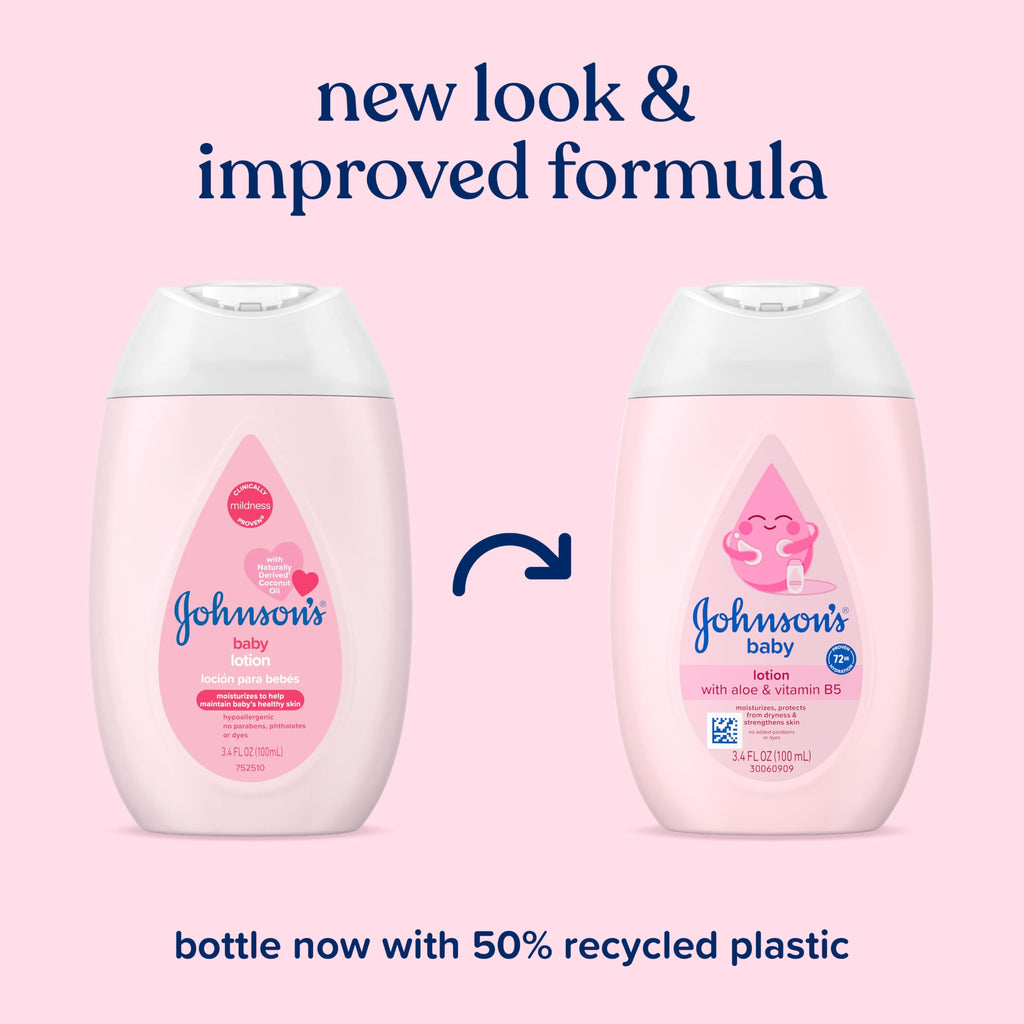 Johnson's Baby Lotion with Coconut Oil, 27.1 fl. oz Jansha Store