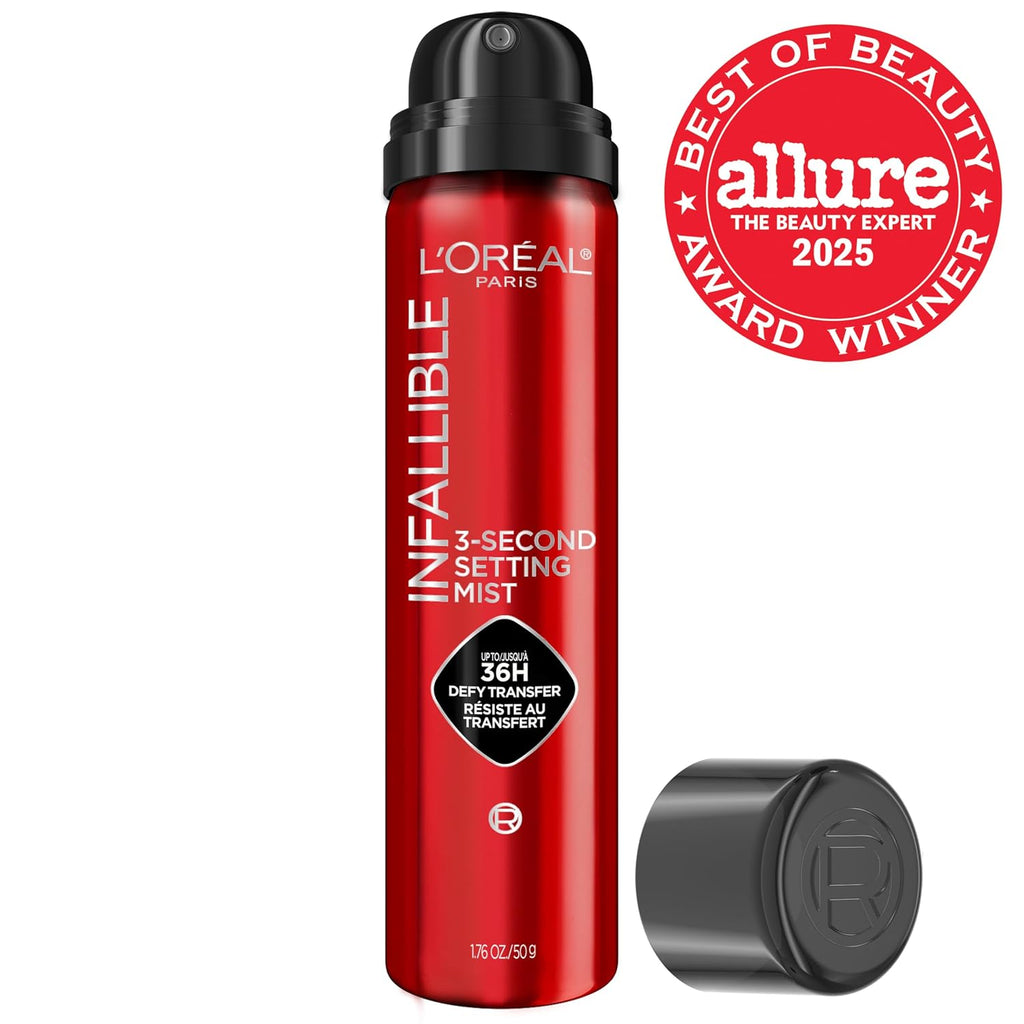 L'Oreal Paris Infallible 3-Second Setting Spray, Up to 36HR Wear, 1.76 oz Jansha Store
