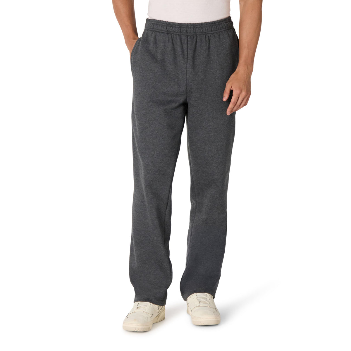Amazon Essentials Men's Fleece Open Bottom Sweatpant (Available in Big & Tall) Jansha Store
