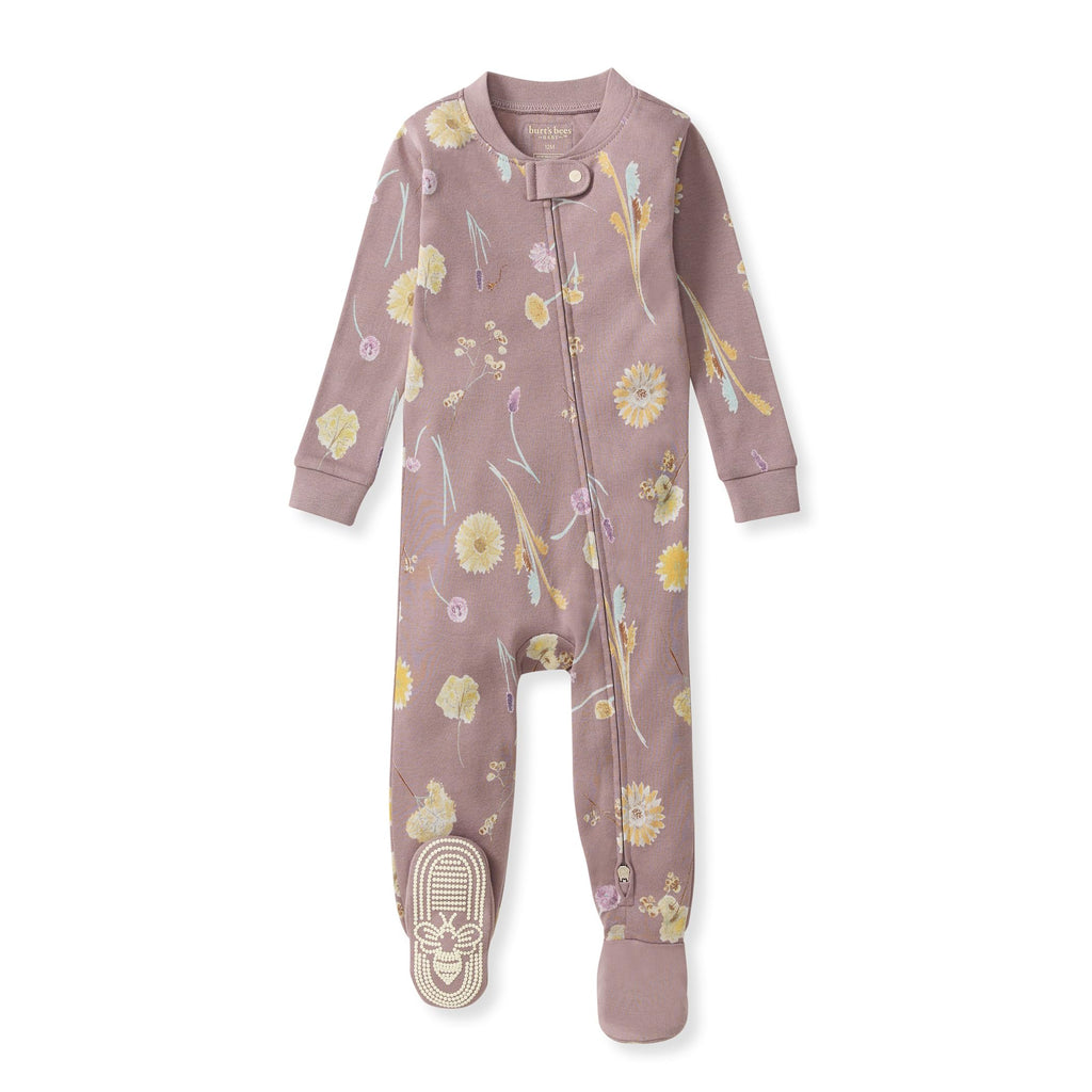 Burt's Bees Baby Baby Girl's Pajamas Sleep and Play Jansha Store