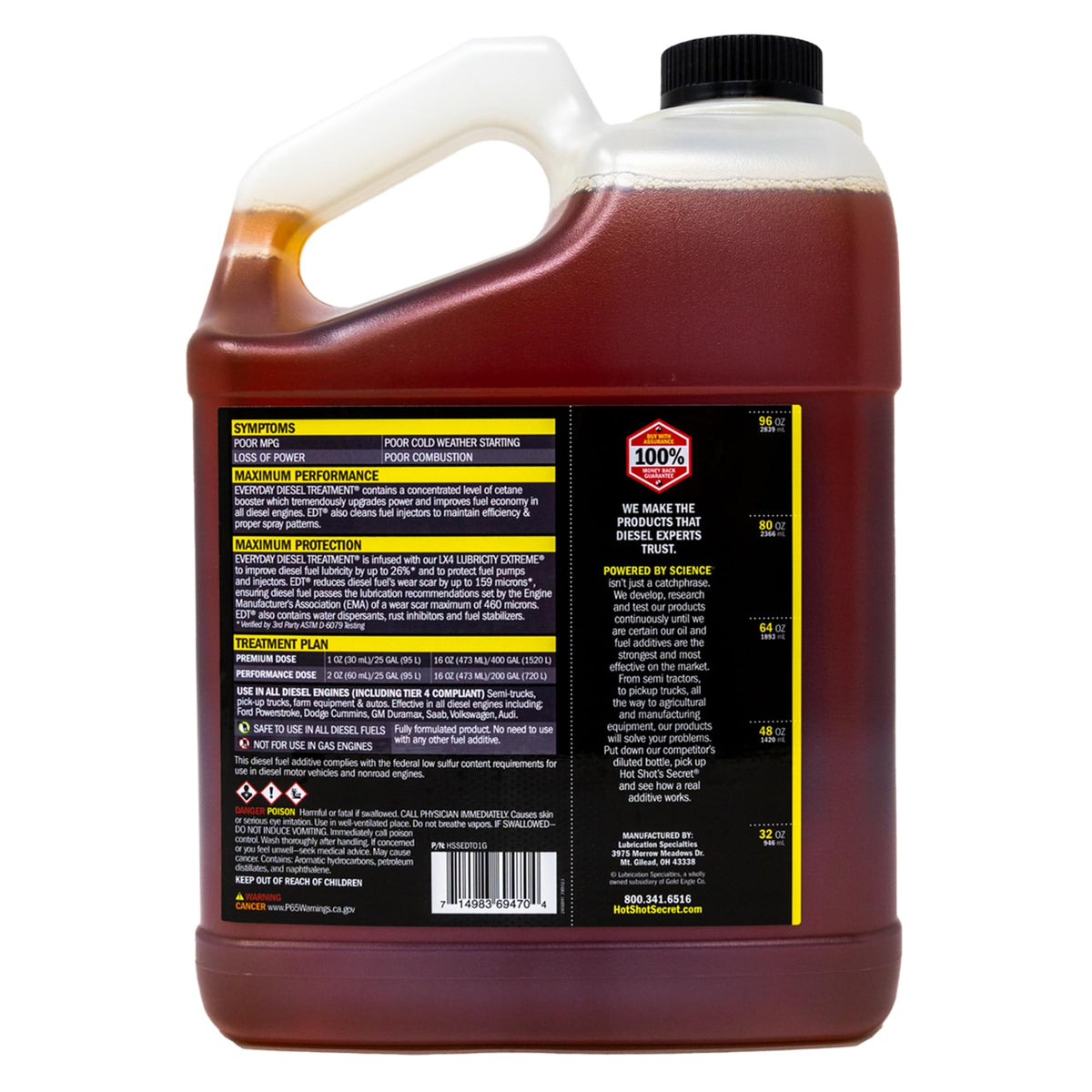 Hot Shot's Secret Everyday Diesel Treatment EDT, 16 oz Jansha Store
