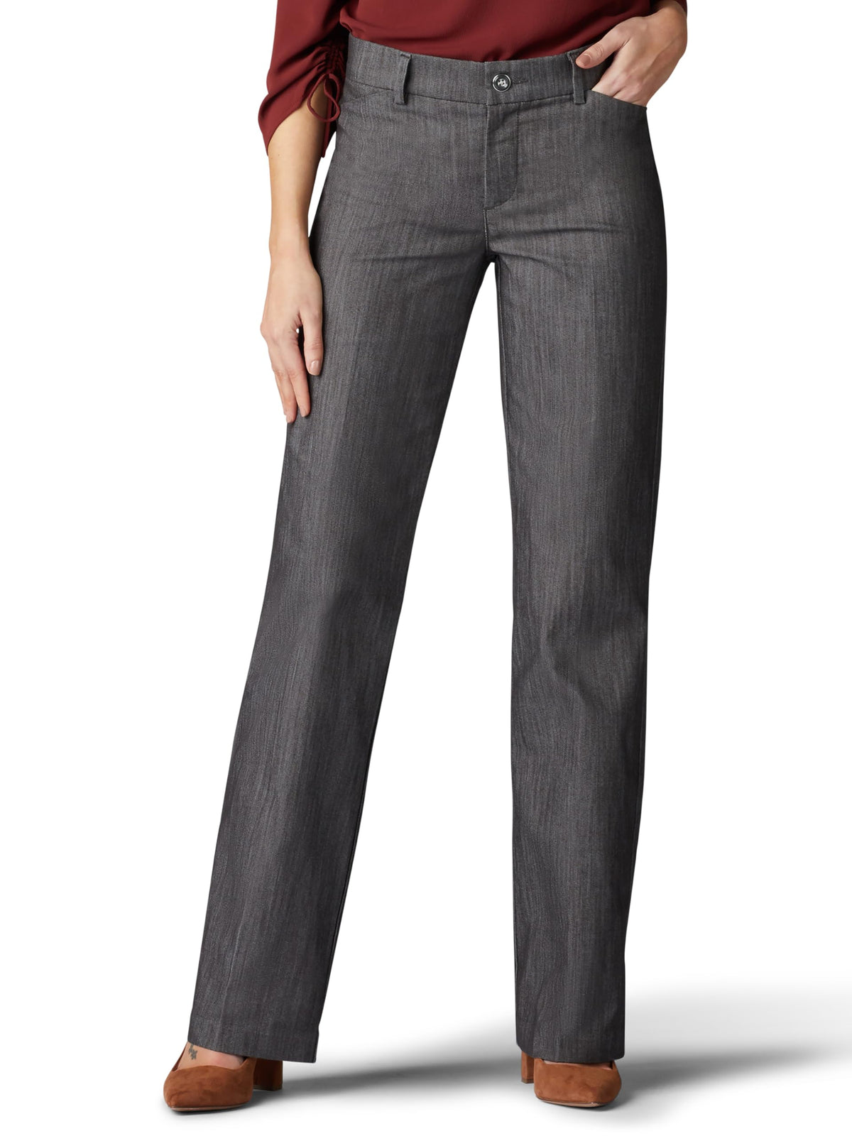 Lee Women's Ultra Lux Comfort with Flex Motion Trouser Pant Jansha Store