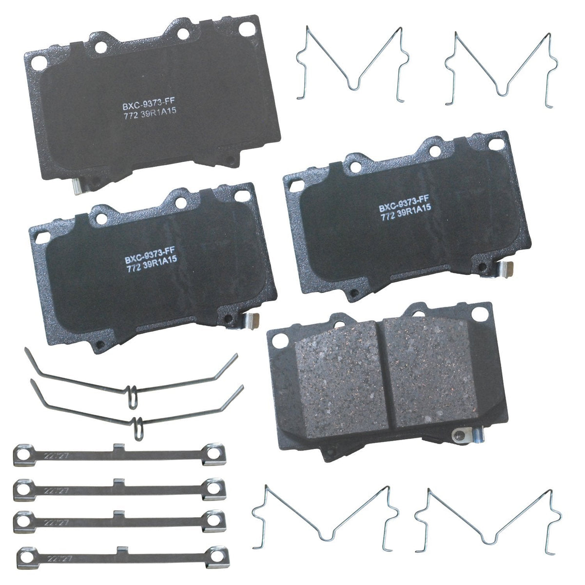 Bendix Premium SBC436A Ceramic Front Brake Pads for Toyota 4Runner 2002-2001, Hilux 2004, Tacoma 1998-1995 Jansha Store