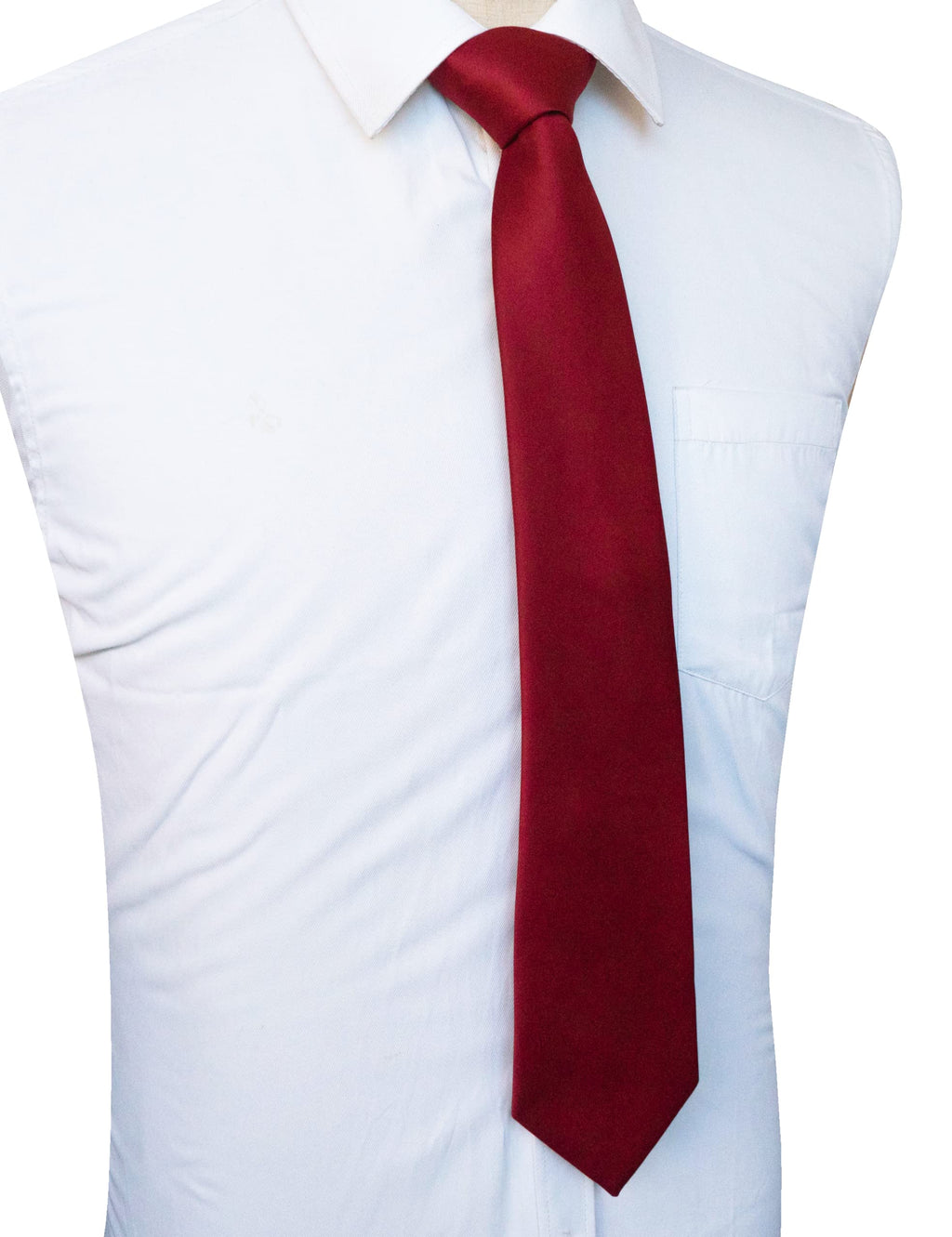 JEMYGINS Solid Color Tie Mens Necktie for Business and Wedding Jansha Store