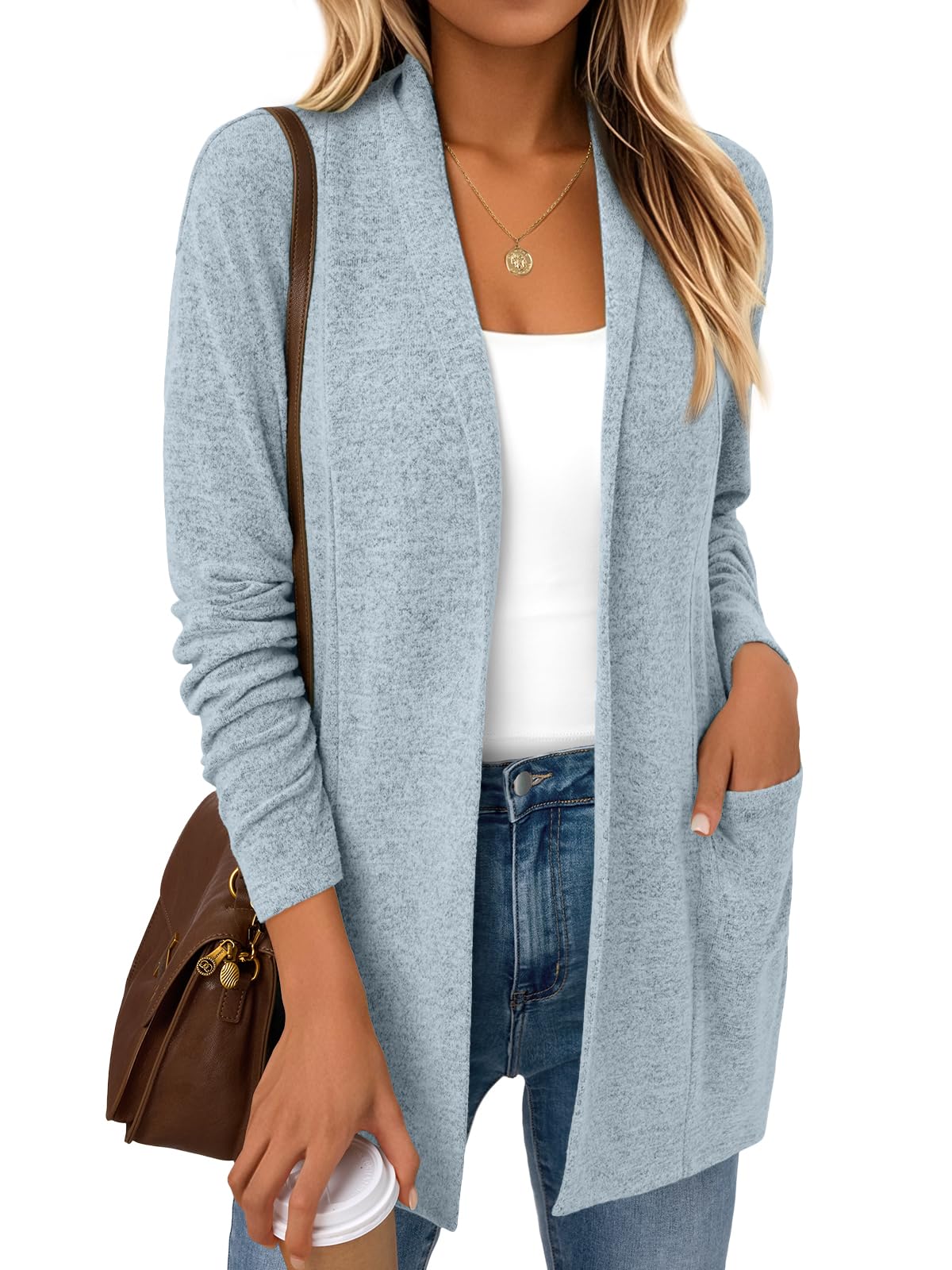 LILLUSORY Cardigan for Women Lightweight Cardigans Fall Fashion Outfits Jansha Store