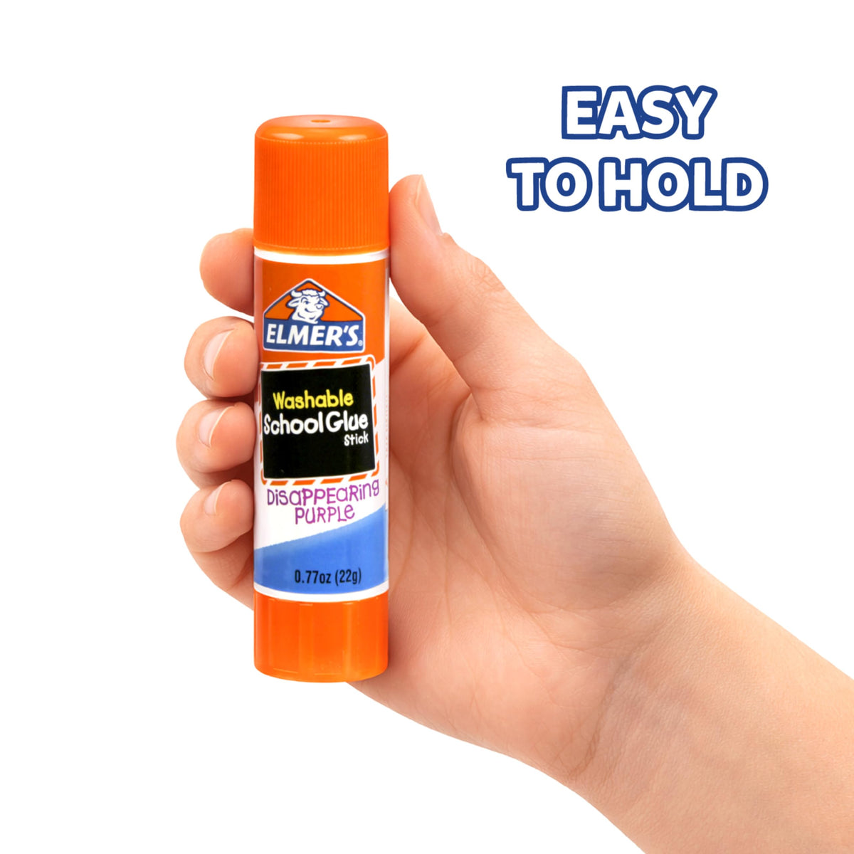 Elmer's Disappearing Purple School Glue Sticks, Washable, 22 Grams, 3 Count - Poster, Vision Board, Back to School Supplies, #1 Teacher Brand Jansha Store