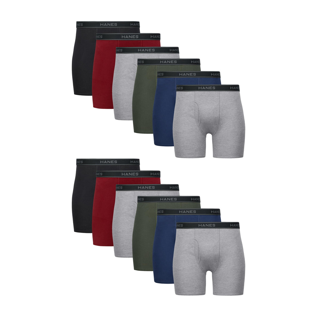 Close-up of the boxer briefs cotton weave and breathable texture
