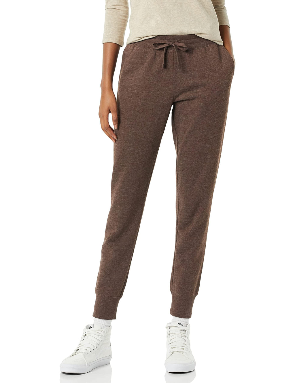 Amazon Essentials Women's Cotton Fleece Jogger Sweatpants with Drawstring (Available in Plus Size) Jansha Store