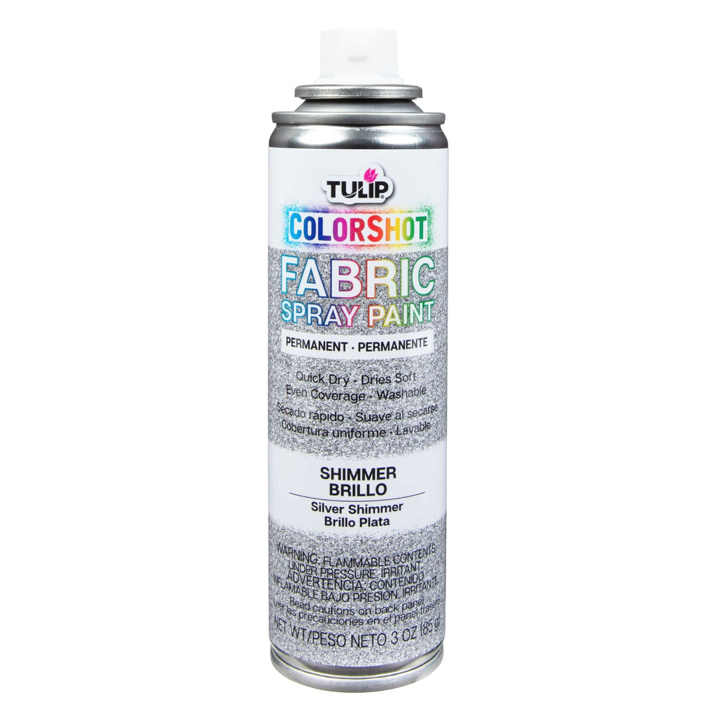 TULIP ColorShot Fabric Spray Paint, Black, 3 oz Jansha Store