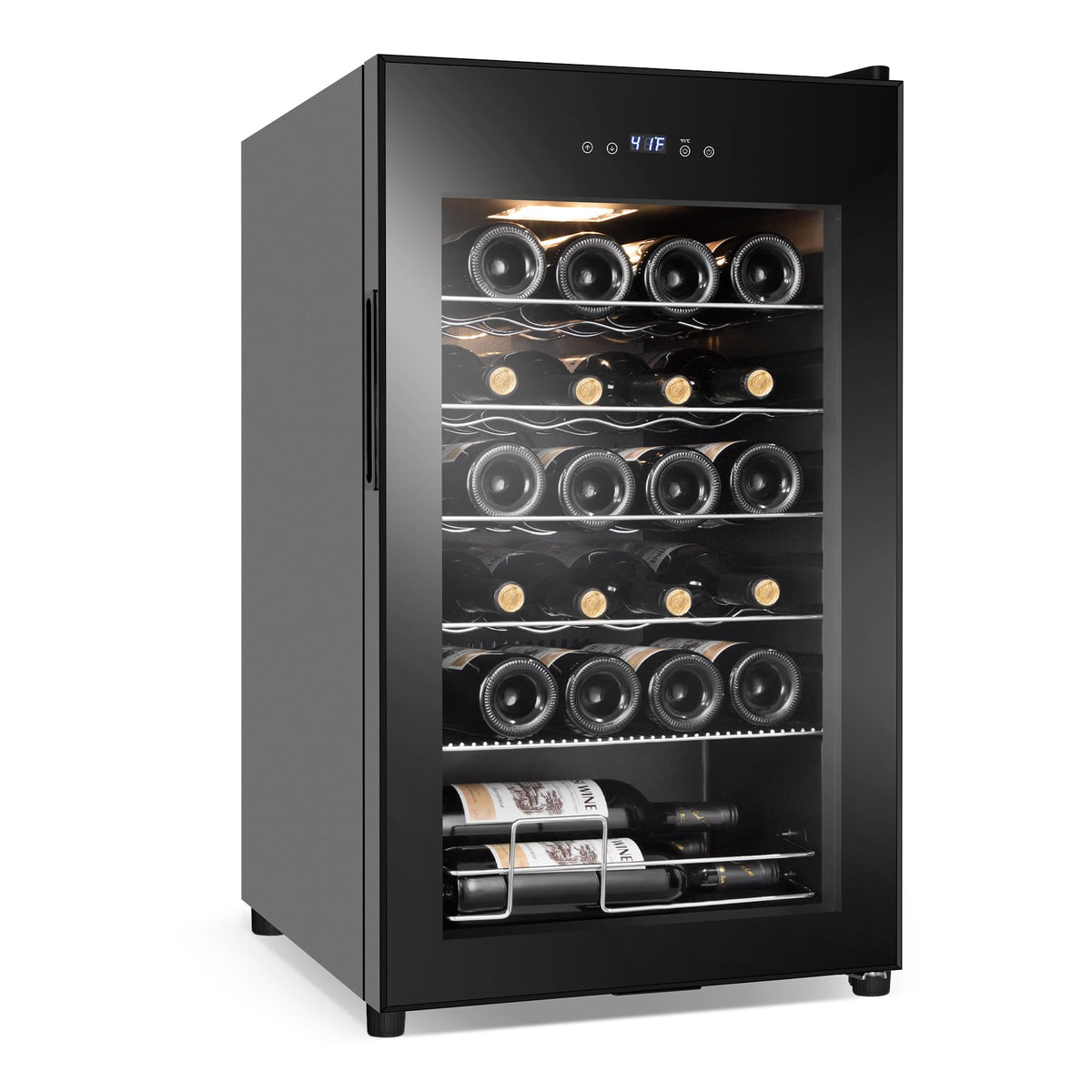 24 Inch Upgraded Dual Zone Wine and Beverage Refrigerator Cooler Jansha Store