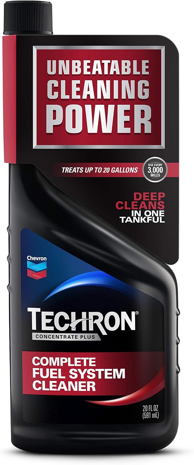 Chevron 65740-6PK 65740-CASE Techron Concentrate Plus Fuel System Cleaner - 20 oz., (Pack of 6) Jansha Store